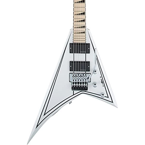 Jackson X Series Rhoads Rrx24M Guitarra Eléctrica Blancanieves Con Rayas Negras. 2916322548