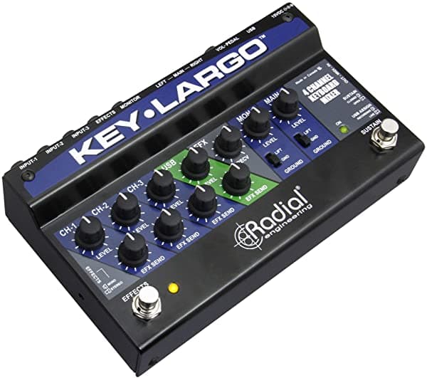 Radial Key Largo Teclado Mezclador Con Di Balanceada Outs FBA_R800 1427 00