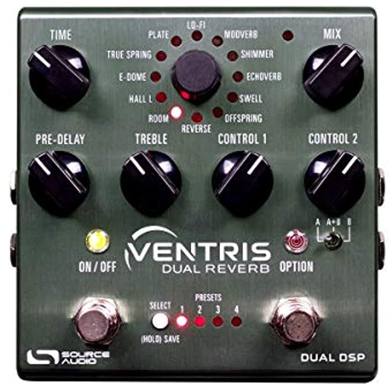 Source Audio Ventris Pedal De Reverberación Dual