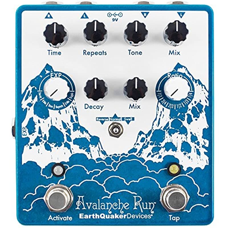 Earthquaker Devices Avalanche Run V2 Pedal de Delay y Reverb