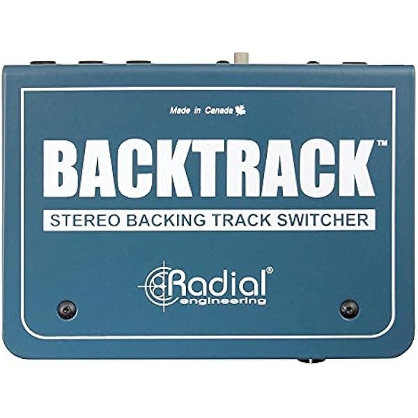 Radial Engineering BackTrack R800 8102 caja DI activa 2 canales y conmutador de audio