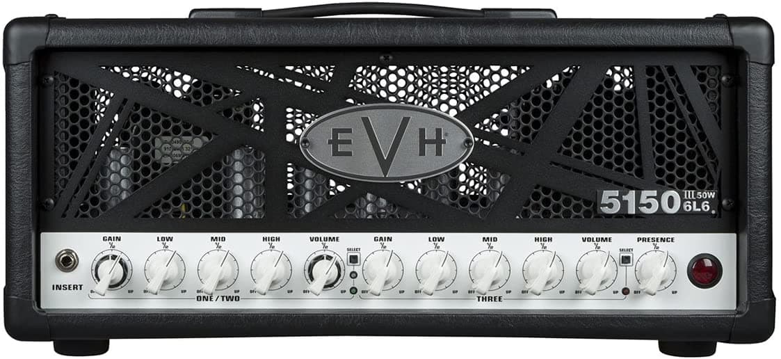 EVH 5150 III 50W 6L6 Cabezal de Amplificador - Negro 2253010010