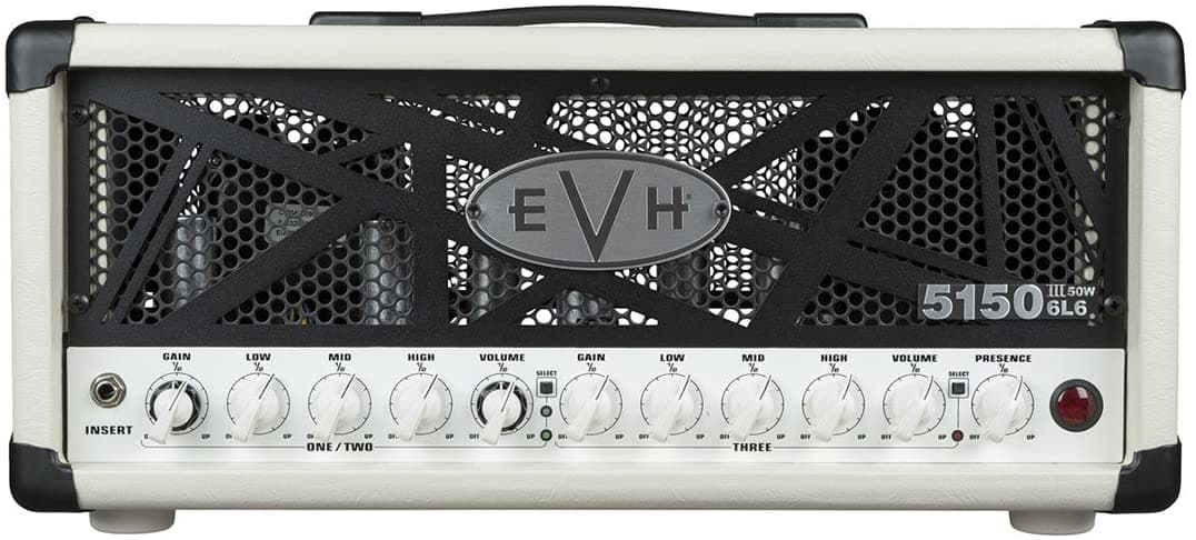 EVH 5150 III 50W 6L6 Cabezal de Amplificador Marfil 2253010410