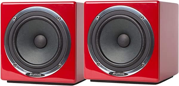 Avantone mixcube Active - 10th Anniversary rojo Mini monitores de referencia (par) ARED