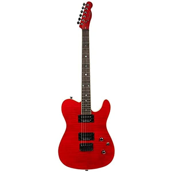 Fender Special Edition Custom Telecaster Fmt Hh - Diapasón Laurel - Rojo Transparente 262004538