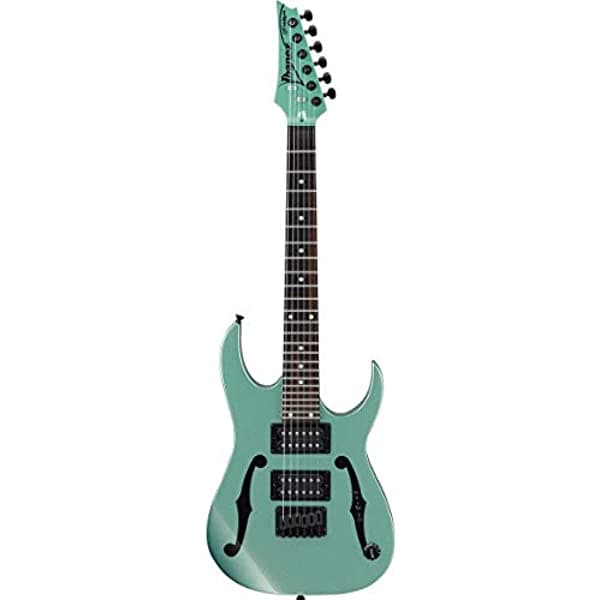 Ibanez PGMM21 Paul Gilbert Mikro - Guitarra eléctrica (verde claro metálico) PGMM21MGN