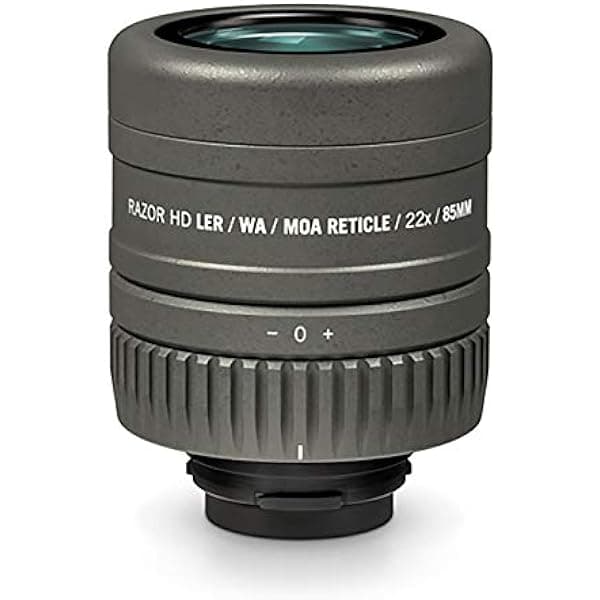 Vortex Optics Razor HD Ocular con Retícula de Medición 22x - MOA, Color Negro RS-85REA
