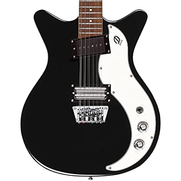 Danelectro 59X12 - Guitarra Eléctrica (12 Cuerdas) Color Negro DC59X12BK