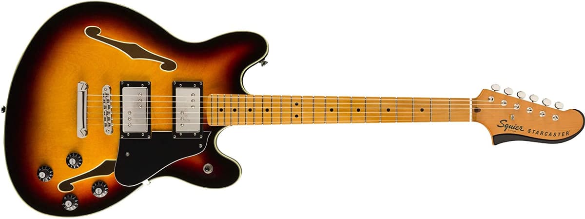 Fender Squier Classic Vibe Starcaster - Diapasón De Arce - 3 Colores Sunburst 374590500