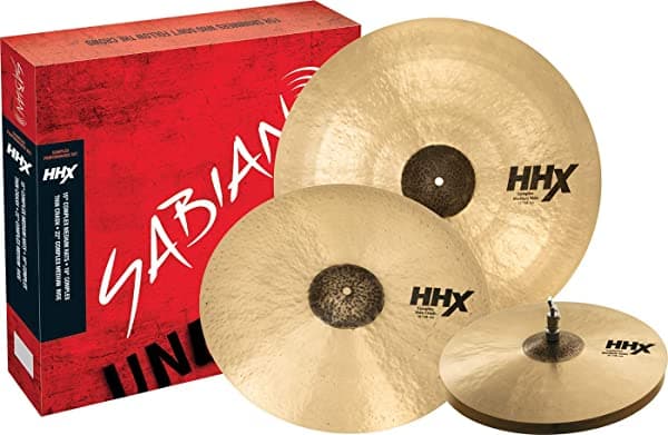 Sabian Hhx Juego De Alto Rendimiento Complejo 15.0 In Hi-Hats 19.0 In Thin Crash 22.0 In Medium Ride (15005Xcn)