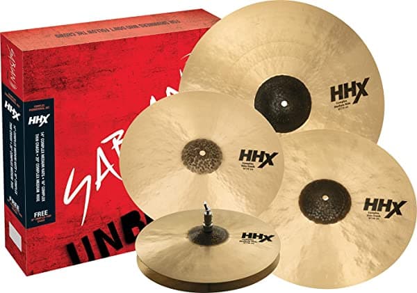 Sabian Hhx Complejo Promocional Conjunto De Platillos Promocionales Con Crash Delgado Libre De 18.0 In (15005Xcnp)