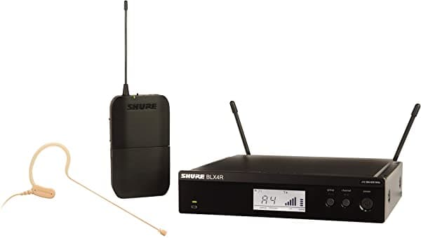 Shure Blx14R/Mx53 - Sistema De Micrófono Inalámbrico Con Micrófono Mx153 BLX14R/MX53-J11