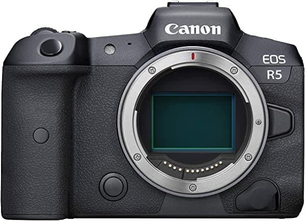 Canon EOS R5 Cámara Mirrorless Solo Cuerpo, Full-Frame, Video 8K, Sensor 45MP CMOS, Procesador DIGIC X, RF Mount, Negra 4147C002