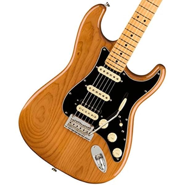 Fender American Professional II Stratocaster HSS - Pino tostado con diapasón de arce 113912763