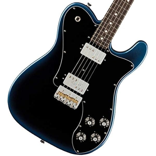 Fender American Professional II Telecaster Deluxe - Noche oscura con diapasón de palisandro 113960761