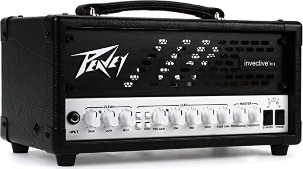 Peavey Invective MH Cabezal Valvular 20/5/1 watts (Mod. 3618470) Amplificador Guitarra Alta Calidad