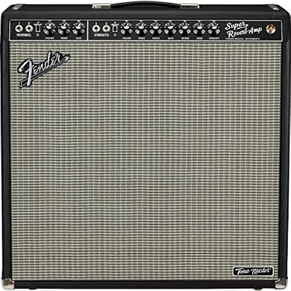 Fender Tone Master Super Reverb - Amplificador de guitarra, color negro 2274300000