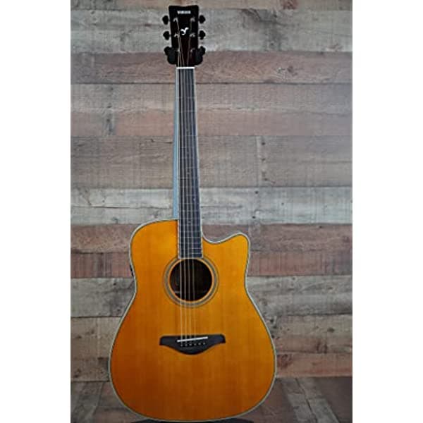 Yamaha Fgc-Ta-Vt - Guitarra Transacústica Color Vintage