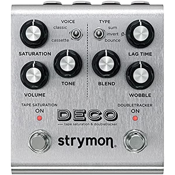 Strymon Pedal de saturación de cinta Deco y doble retardo V2 DECOV2