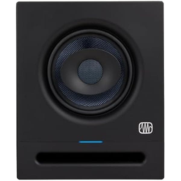 PreSonus Eris Pro 6 Monitor de Estudio Coaxial de 6.5 pulgadas, 2 Vías Biamplificado, Activo
