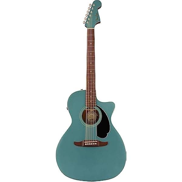 Fender Newporter Player, Diapasón de Nogal, Golpeador Negro, Tidepool 970743513