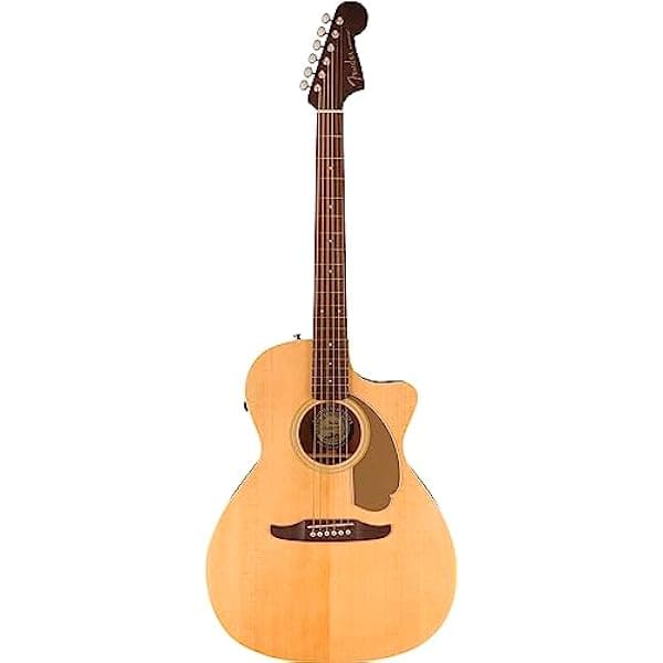 Fender Guitarra acústica de 6 cuerdas, diestro, natural (0970743521)