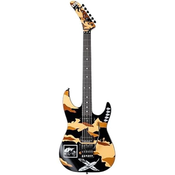 ESP LTD George Lynch Desert Eagle Guitarra Eléctrica 6 Cuerdas para Diestro con Estuche (LGLDESERTEAGLE)