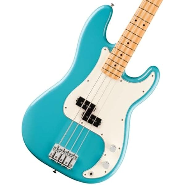 Fender Player II Precision Bass - Bajo eléctrico Aquatone Blue con diapasón de arce