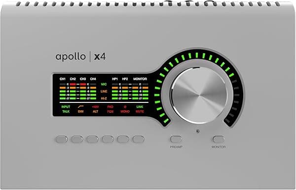 Universal Audio Apollo x4 Gen 2 Essentials + Edition Interfaz de Audio Thunderbolt 3 APX4G2-ESS