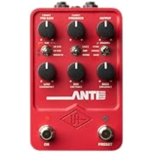 Universal Audio ANTI 1992 Pedal de Amplificador de Alta Ganancia GPM-ANTI