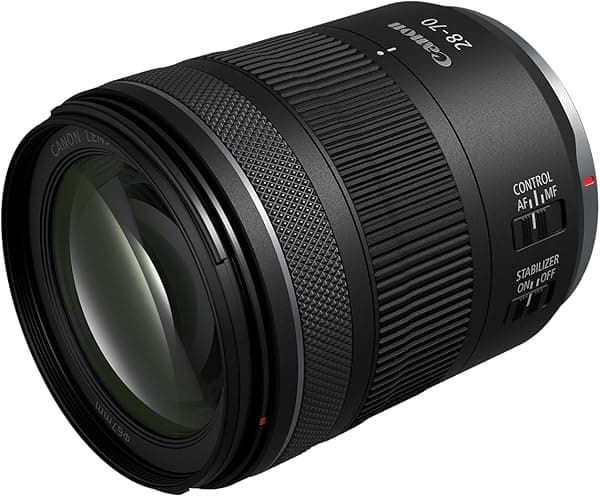 Canon RF28-70mm F2.8 is STM - Objetivo versátil y luminoso para cámaras mirrorless 6535C002