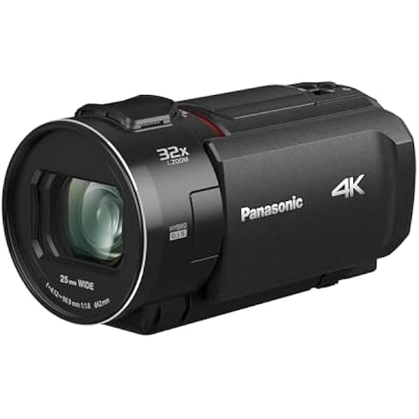 Panasonic VX3 HC-VX3K Videocámara 4K Ultra HD ligera, cámara de video, graba recuerdos y momentos que perduran
