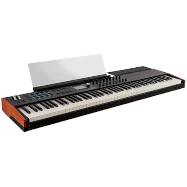 Arturia KeyLab 88 mk3 controlador MIDI de 88 teclas contrapesadas acción de martillo USB - Negro