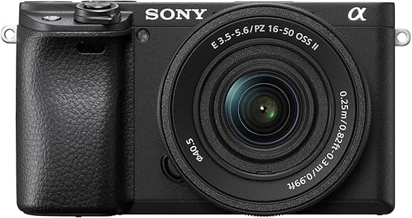 Sony Alpha a6400 16-50mm Cámara Mirrorless Profesional Ideal Fotografía Video ILCE6400KB