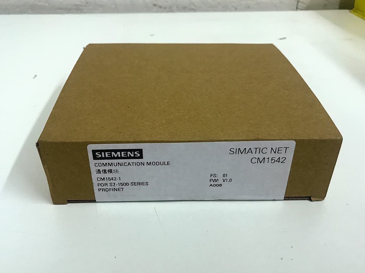 SIEMENS SIMATIC NET 6GK7542-1AX00-0XE0 Módulo de Comunicación Industrial Ethernet PROFINET para Automatización Industrial PLC