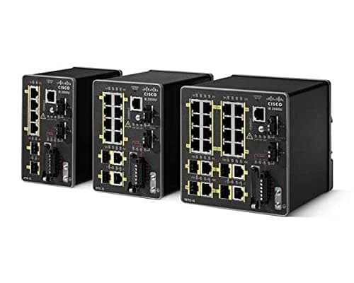 Cisco IE-2000U-16TC-GP switch industrial 16x10/100 + 2xGE combo RJ45/SFP PoE Gigabit Ethernet administrable rugged DIN rail