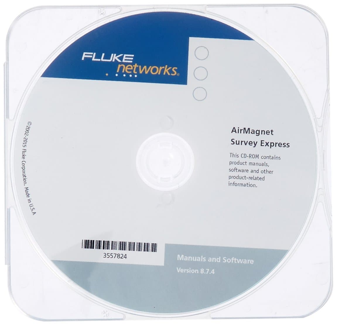 Fluke Networks AirMagnet AM/B4010 Survey Express Software WiFi Site Survey Análisis de Cobertura Inalámbrica WLAN Licencia Software