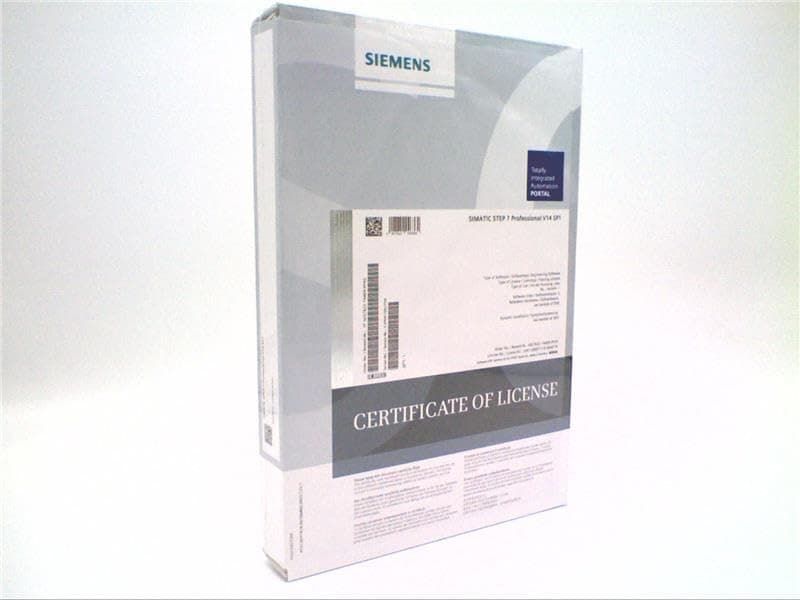 SIEMENS SIMATIC 6ES78221AA040YA5 Step 7 Professional V14 software automatización industrial licencia engineering PLC TIA Portal configuración programación control industrial