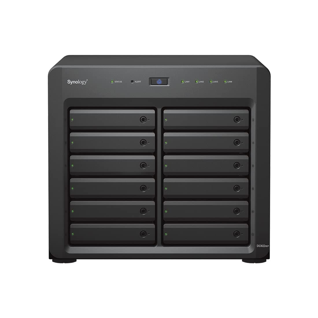 Synology DiskStation DS3622xs+ NAS Server Xeon 2.2GHz, 48GB RAM, 24TB SSD, 2x 10GbE, DSM
