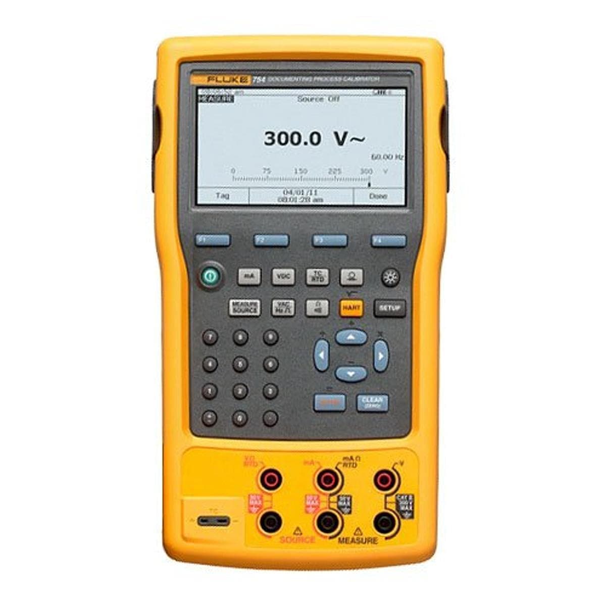 Fluke 753 Calibrador de Procesos Documentador - Calibrador Multifunción Industrial con Documentación y HART, Alta Precisión y Rango Ampliado