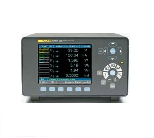 Fluke Norma 4000 FLUKE-N4K 3PP54I Analizador de Potencia Trifásico de Alta Precisión PP54, Interfaces IEEE-488 y Ethernet, Precisión 0.1%, Rango de Voltaje 0.3V-1000V, Corriente hasta 10A