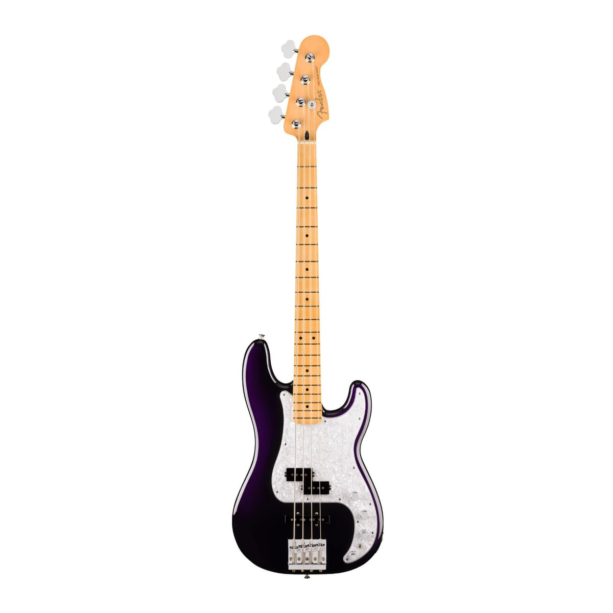 Fender Player II Modified Active Precision Bass PLAIIMODPBMNDSK - Bajo eléctrico activo, Dusk, diapasón de maple, pastilla Precision, 4 cuerdas, para rock y estudio