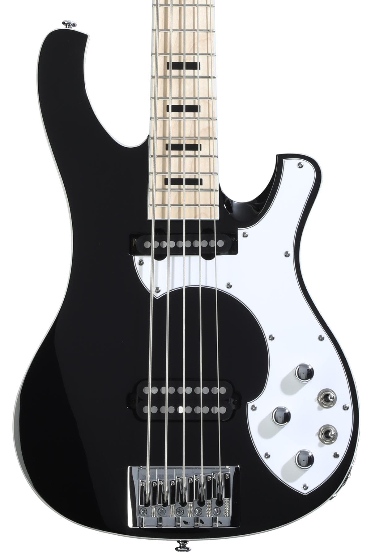 Schecter Stargazer 5 Bajo Eléctrico de 5 Cuerdas - Negro | Bass Guitar | 5-String | Black 682