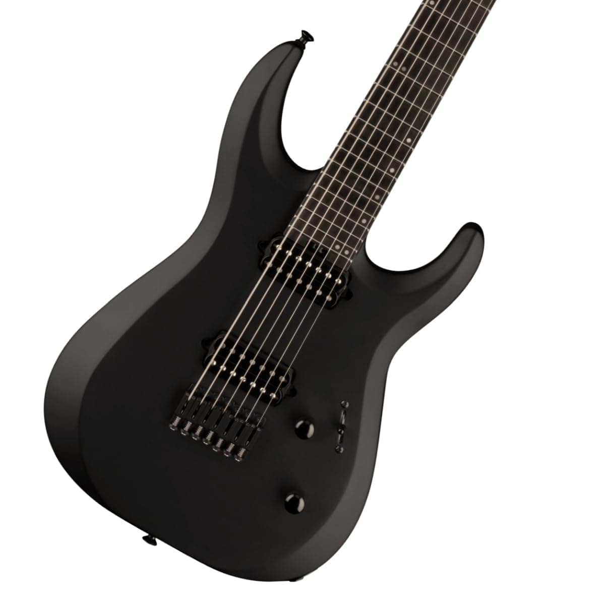 Jackson Pro Plus Series DK Modern MDK7 HT - Guitarra Eléctrica 7 Cuerdas Puente Fijo - Negro PRPDINKMDK7HTSTNBLK