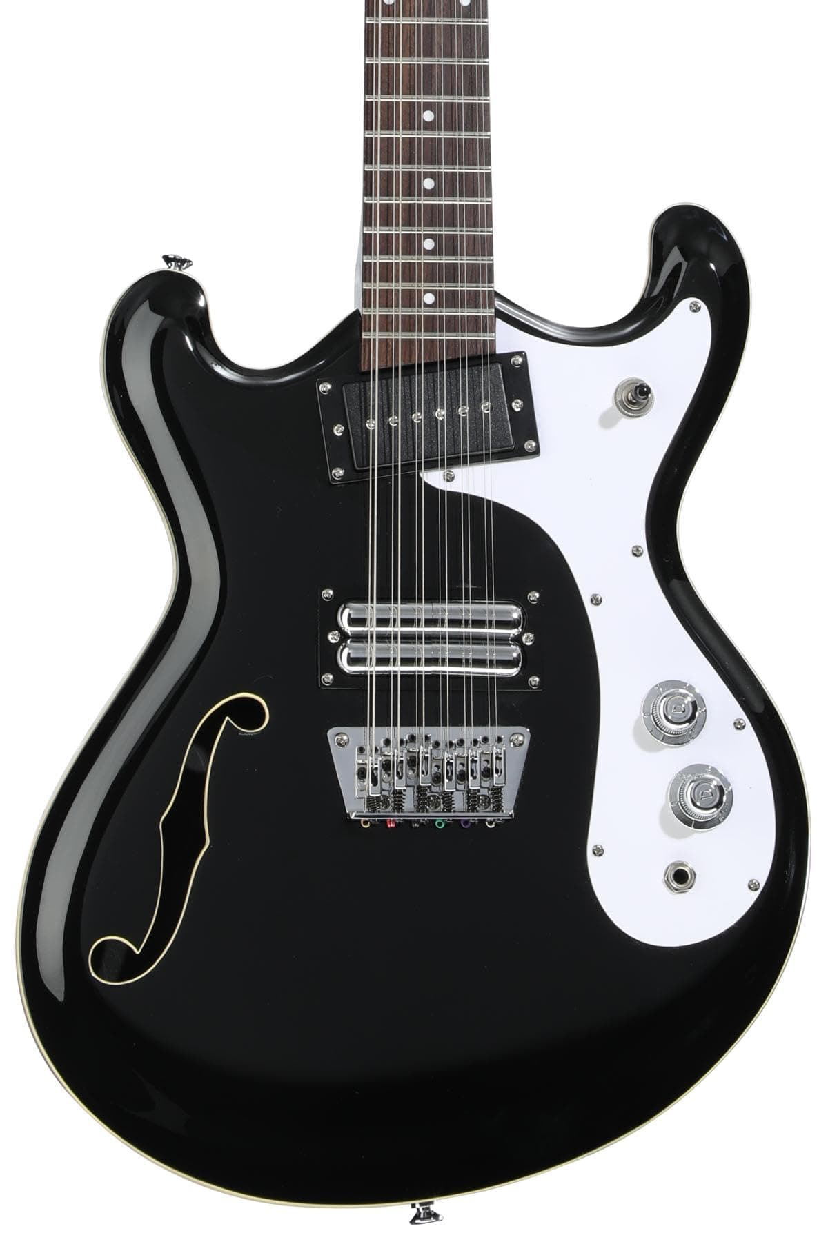 Danelectro 66-12 Guitarra Eléctrica 12 Cuerdas Limo Black | Negro | Modelo SW 66-12 BLK | Marca Danelectro
