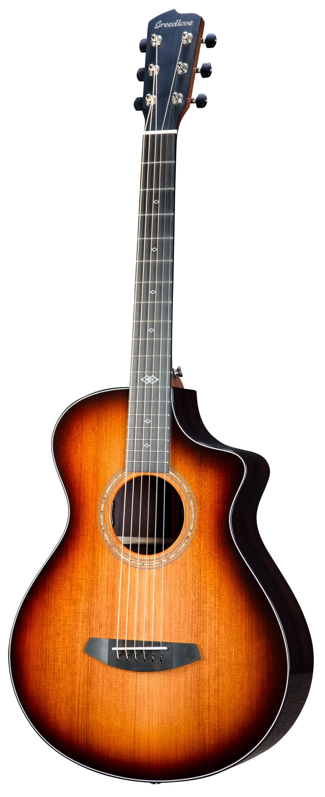 Breedlove Premier PRCA44CERWIR Guitarra Electroacústica Parlor Concertina CE Edgeburst