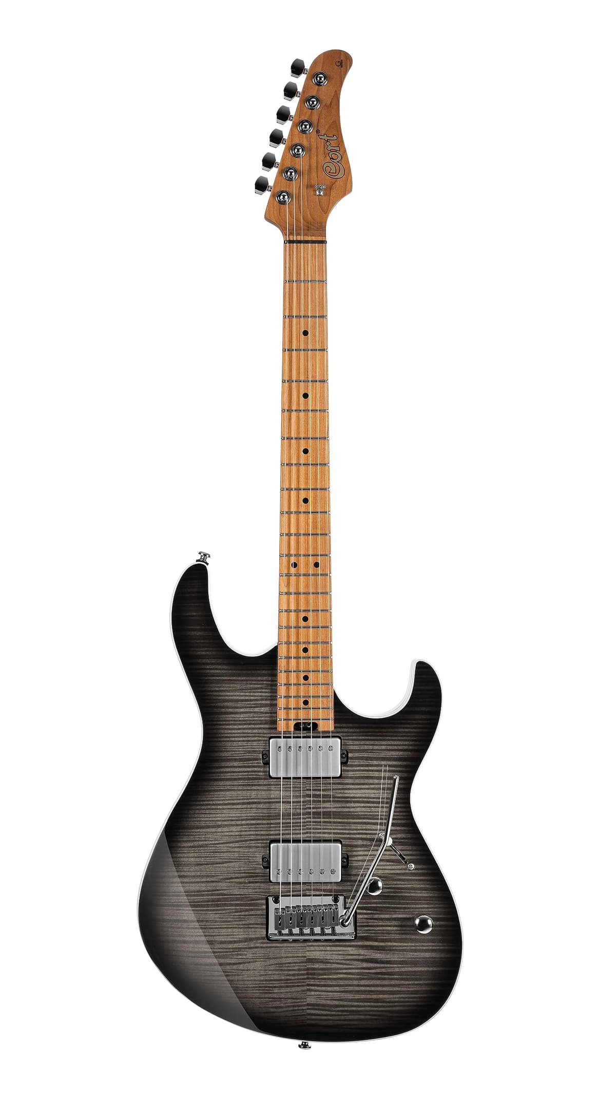 Cort G290FAT II G290FATIITBB Guitarra Eléctrica 6 Cuerdas para Diestros Transparent Black Burst
