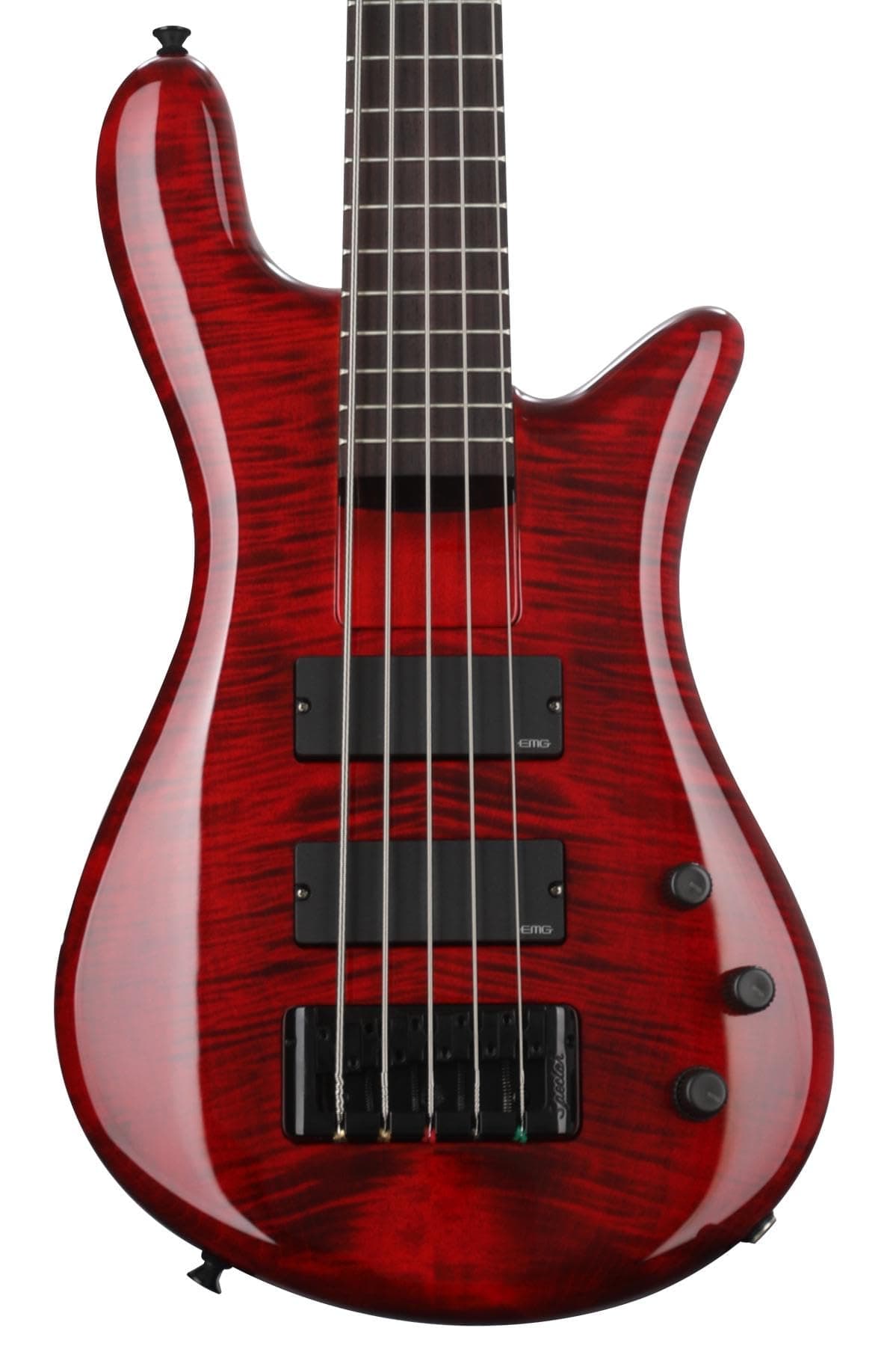Spector Bantam 5 Bajo Eléctrico - Black Cherry, 5 Cuerdas, Activo, Madera Premium, Sonido Profesional, PartNumber BANTAM5BC