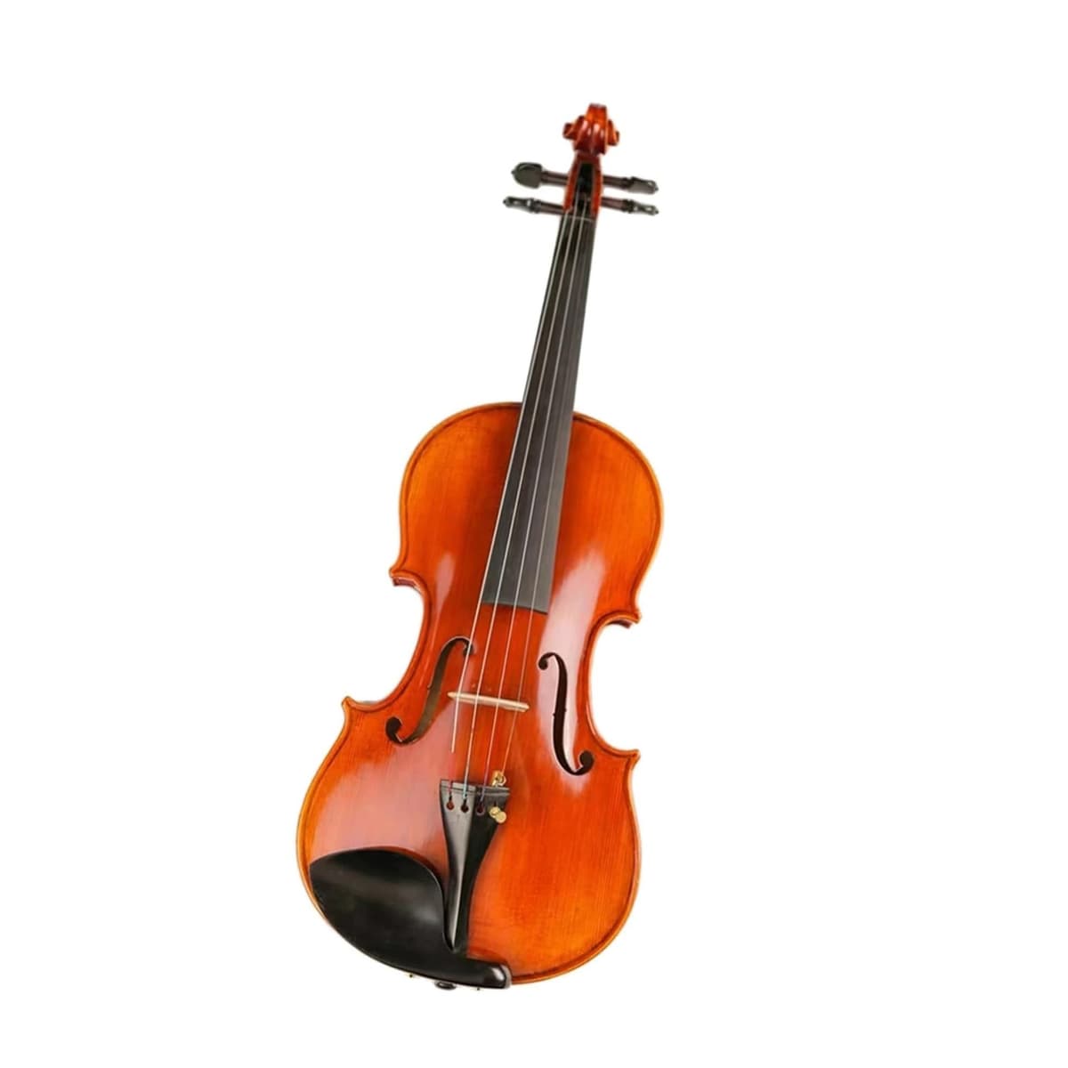 MJRQWS MSZYWJAB Violín Profesional 4/4 Hecho a Mano Laca Dorada Instrumento de Cuerda para Interpretación
