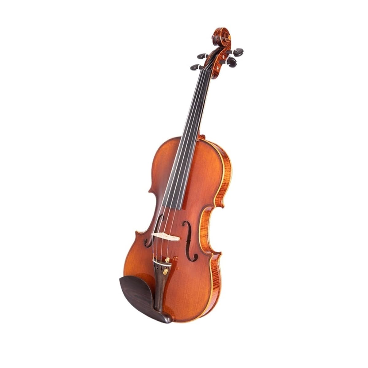 DABAUR ZENGXUE Violín 1/2 profesional de madera maciza para principiantes, hecho a mano, set completo (1/8)
